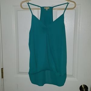 Spaghetti strap, racer back blouse